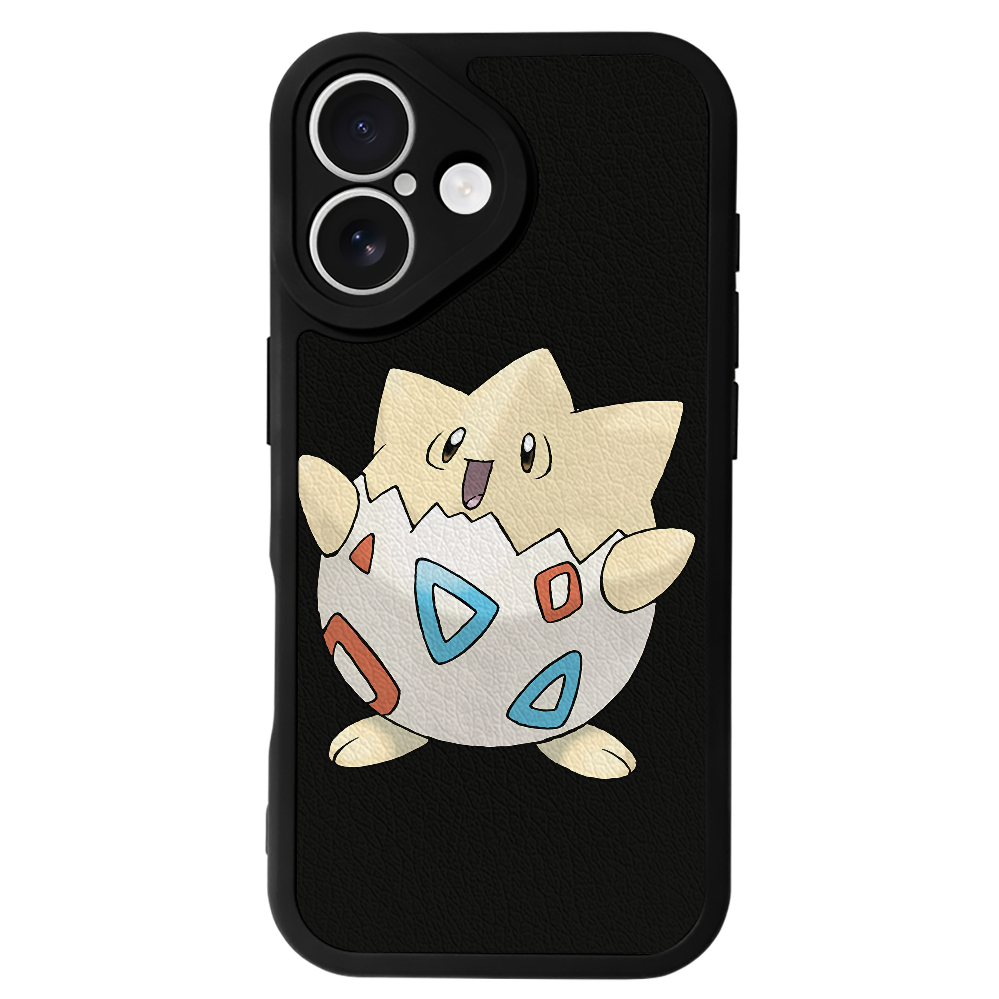 （画像用） ポケットモンスター Pokémon 【iPhone 16シリーズ対応】シリコンスマホケース（レザー調） 材質：シリコン